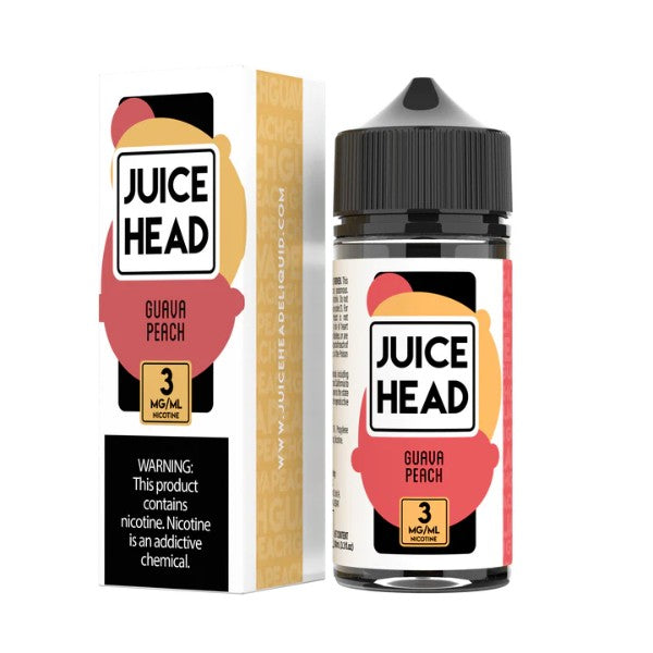 Juice Head 100mL Vape Juice Best Flavor Guava Peach