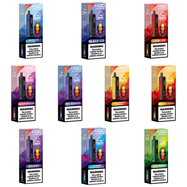 Best Flavors HQD Shisha 20,000 Puff Disposable Vape 