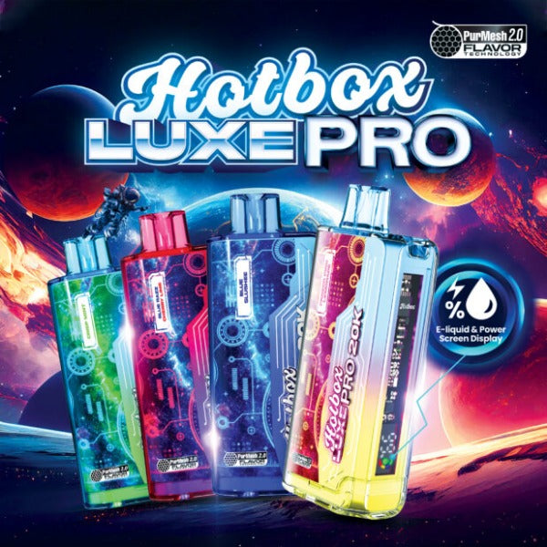 Hotbox Luxe Pro 20000 Puffs Disposable Vape 22mL