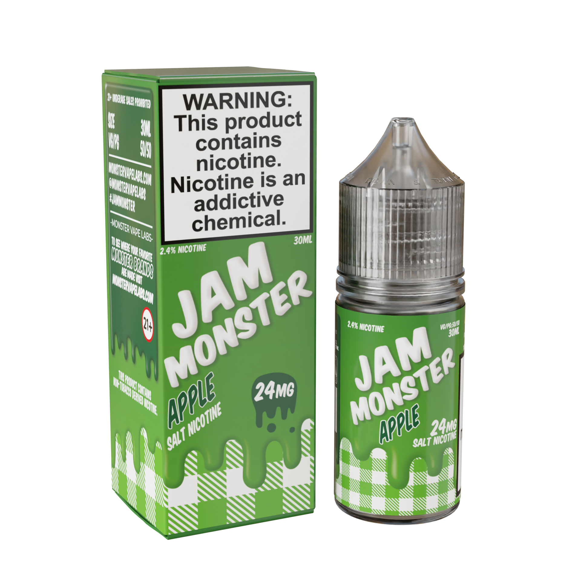 Best Deal Jam Monster Salts 30ML Vape Juice - Apple