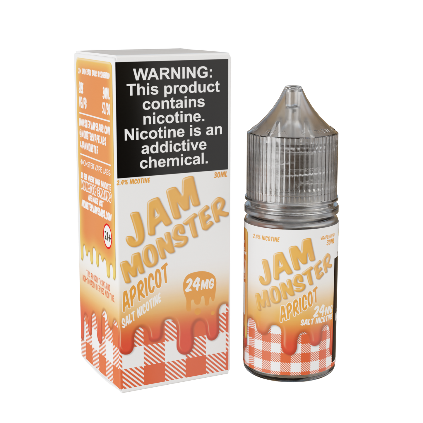 Best Deal Jam Monster Salts 30ML Vape Juice - Apricot