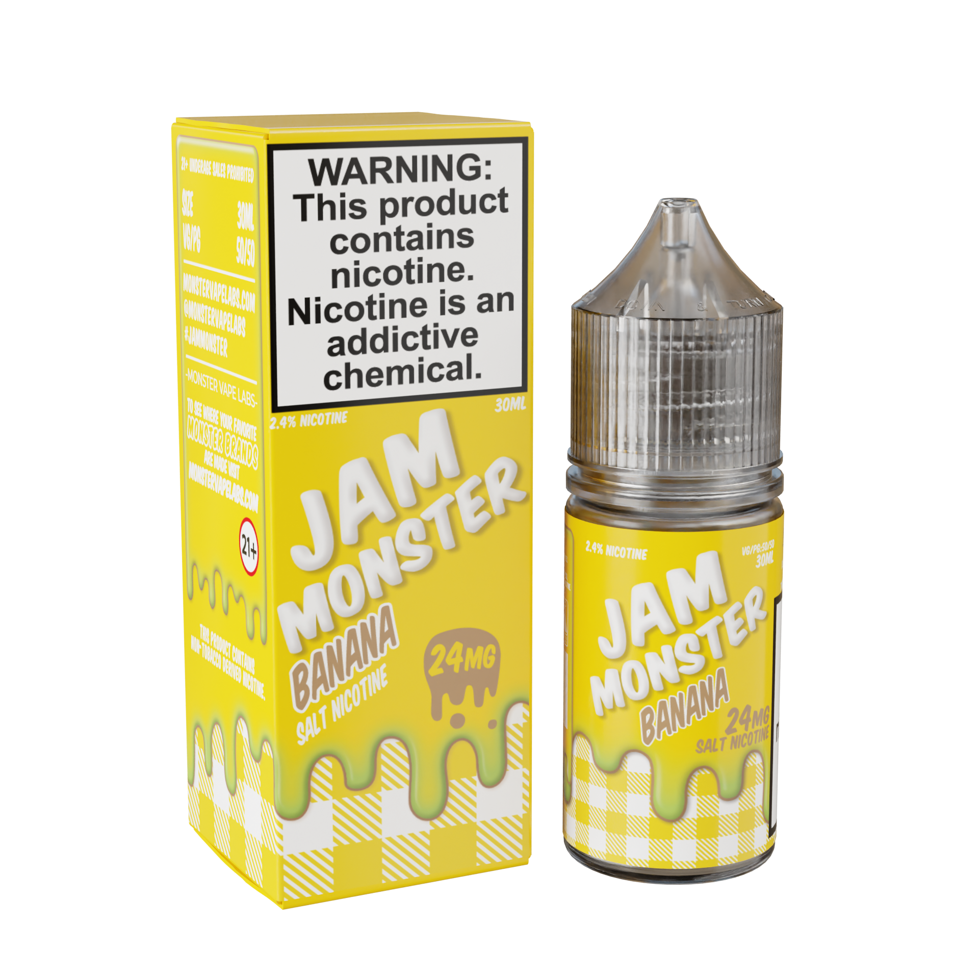 Best Deal Jam Monster Salts 30ML Vape Juice - Banana