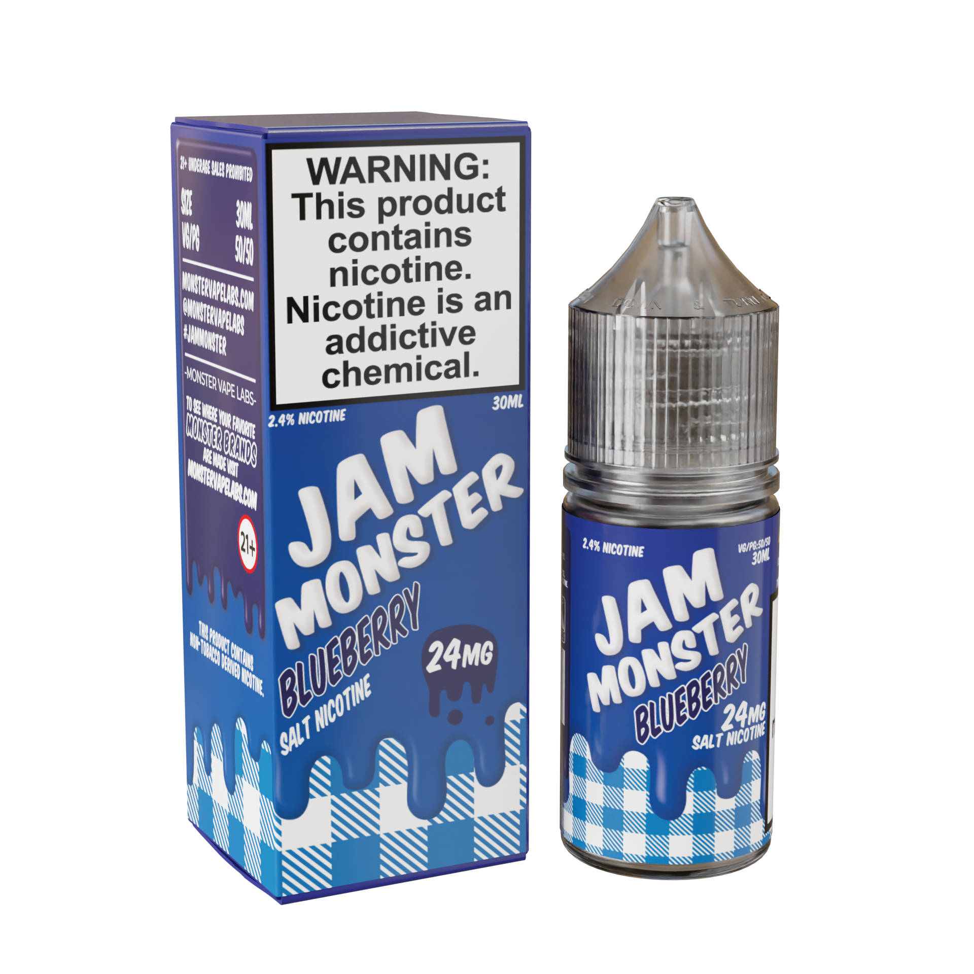 Best Deal Jam Monster Salts 30ML Vape Juice - Blueberry 