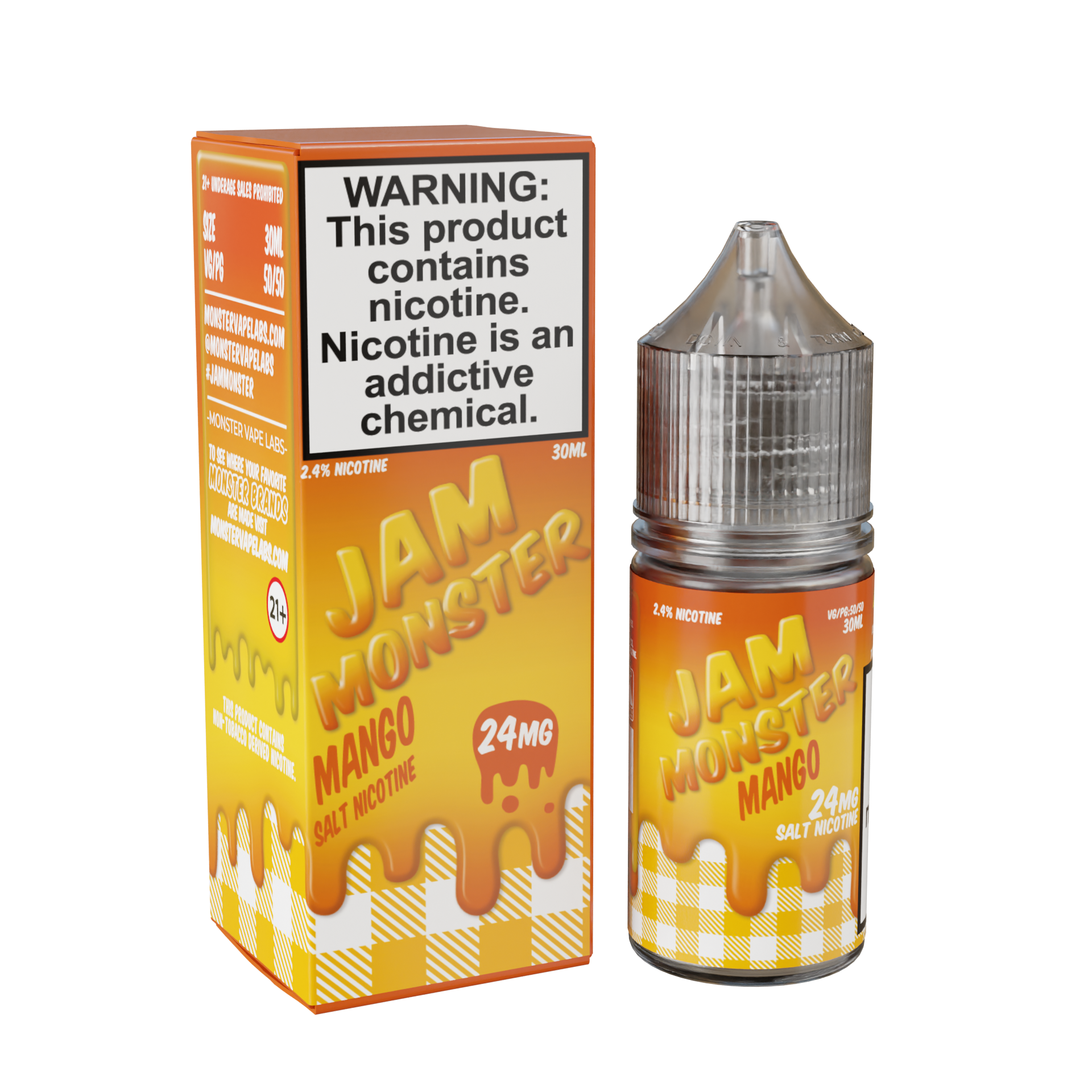 Best Deal Jam Monster Salts 30ML Vape Juice - Mango 