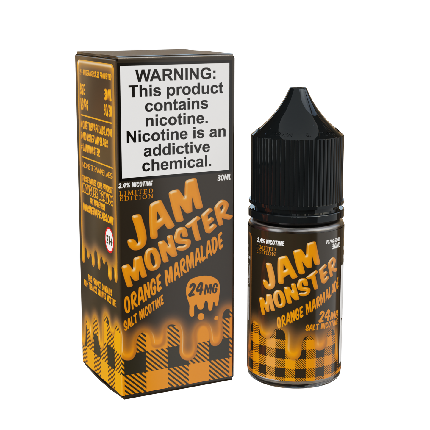 Best Deal Jam Monster Salts 30ML Vape Juice  - Orange Marmalade