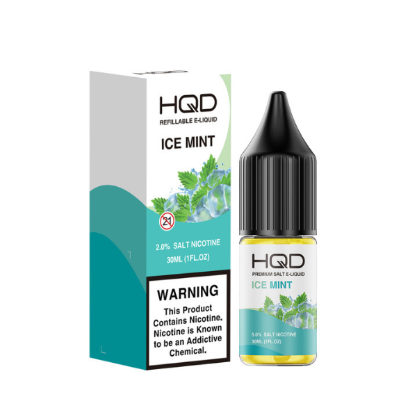 Best Deal HQD Premium Salt E-Liquid 30mL - Ice Mint 