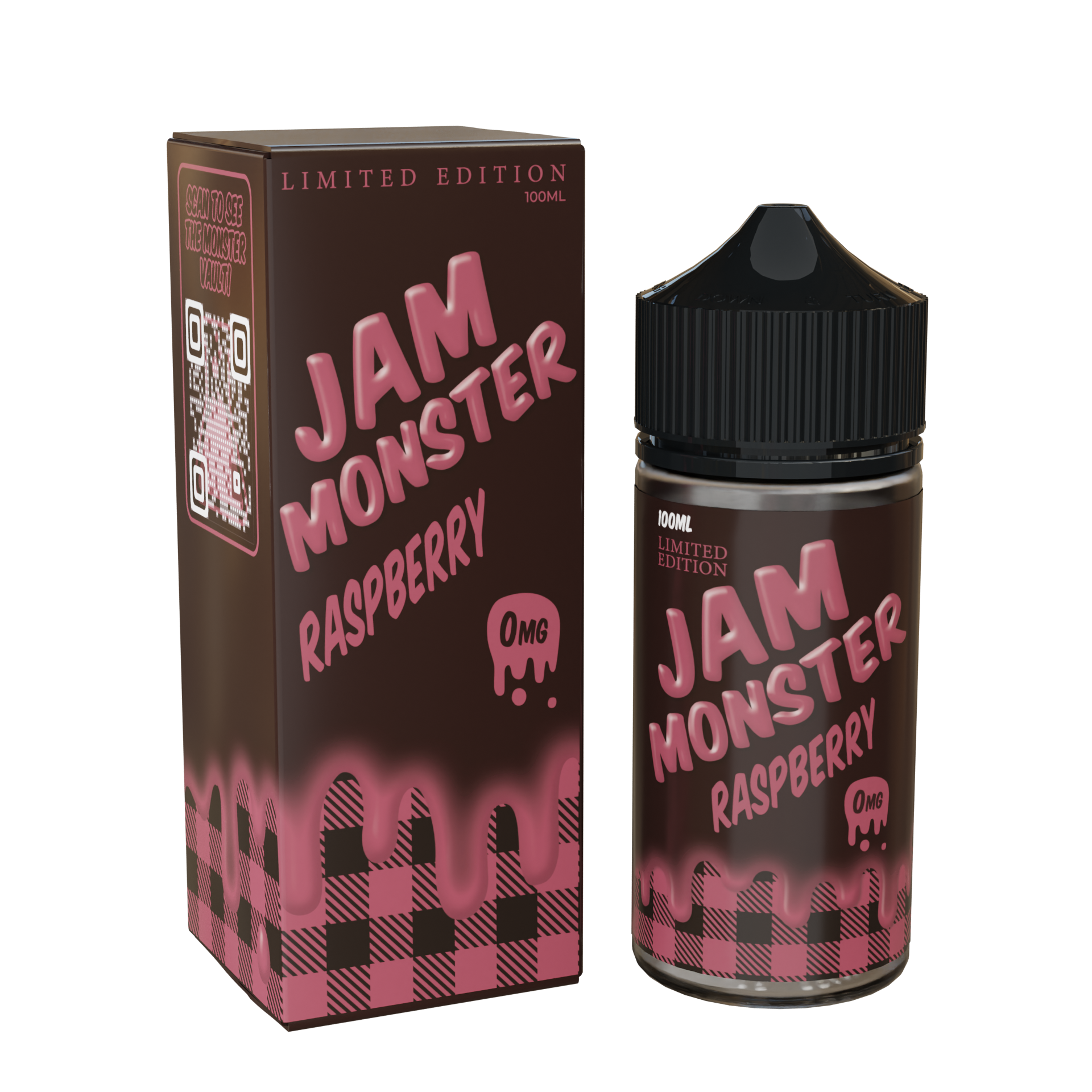 Best Deal Jam Monster 100mL Vape Juice - Raspberry 