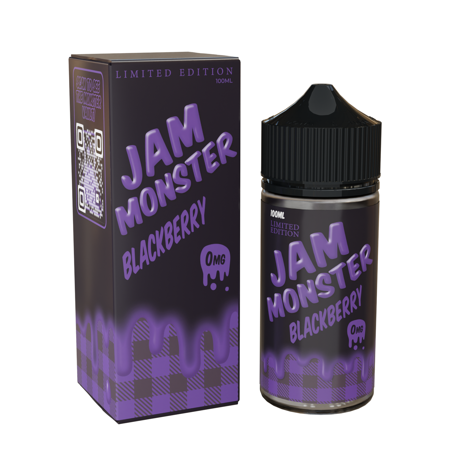 Best Deal Jam Monster 100mL Vape Juice - Blackberry 