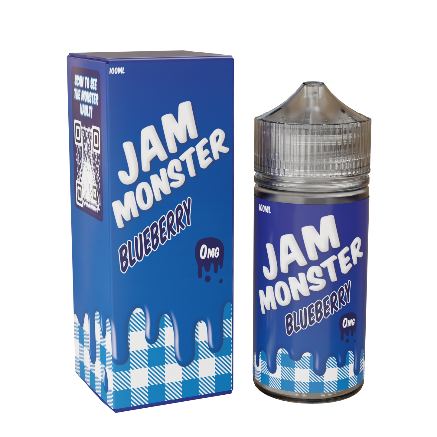 Best Deal Jam Monster 100mL Vape Juice - Blueberry 