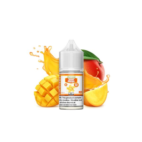 Pod Juice Salt TFN 30mL Vape Juice Best Flavor Jewel Mango