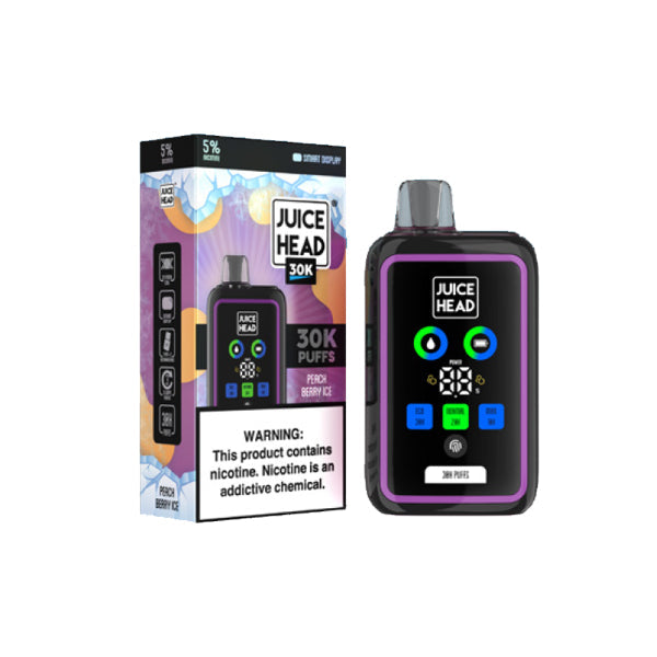 Juice Head 30000 Puffs Disposable Vape Peach Berry Ice