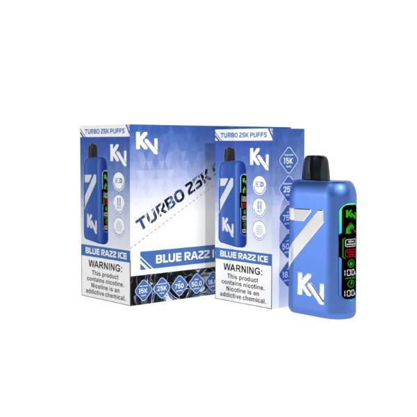 Best Deal KangVape KV Turbo 25,000 Puffs Disposable - Blue Razz Ice