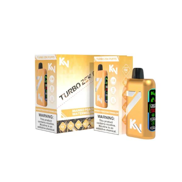 Best Deal KangVape KV Turbo 25,000 Puffs Disposable - Mango Peach Watermelon