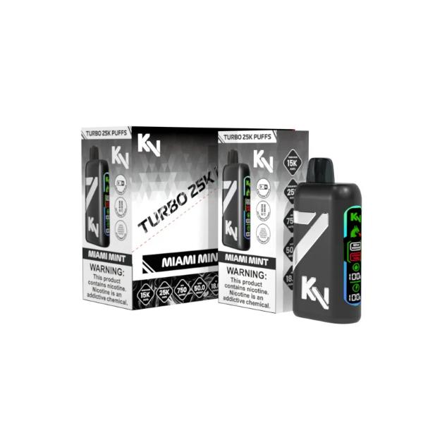 Best Deal KangVape KV Turbo 25,000 Puffs Disposable - Miami Mint