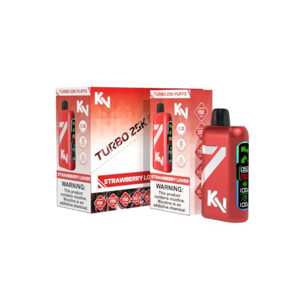 Best Deal KangVape KV Turbo 25,000 Puffs Disposable - Strawberry Lover