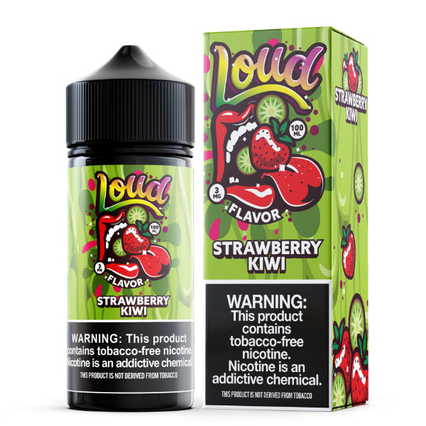 LOUD E-Liquid 100mL Series Strawberry Kiwi