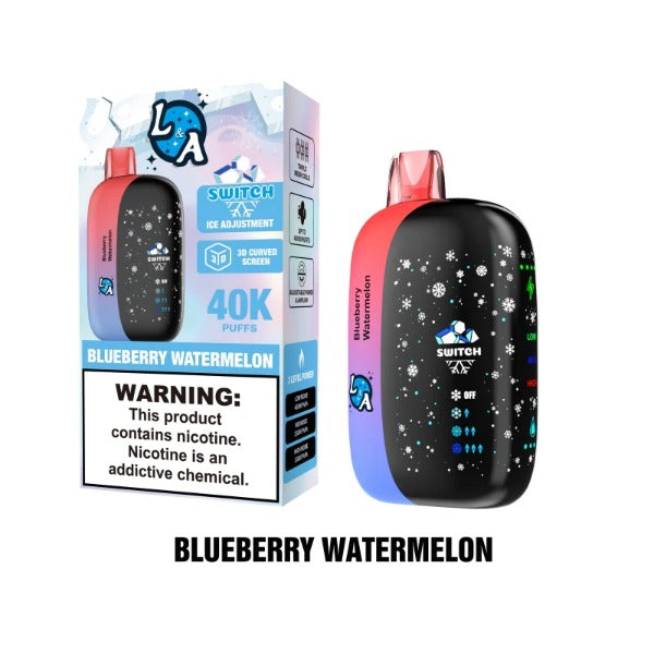 L&A Switch 40,000 Puffs Disposable Blueberry Watermelon