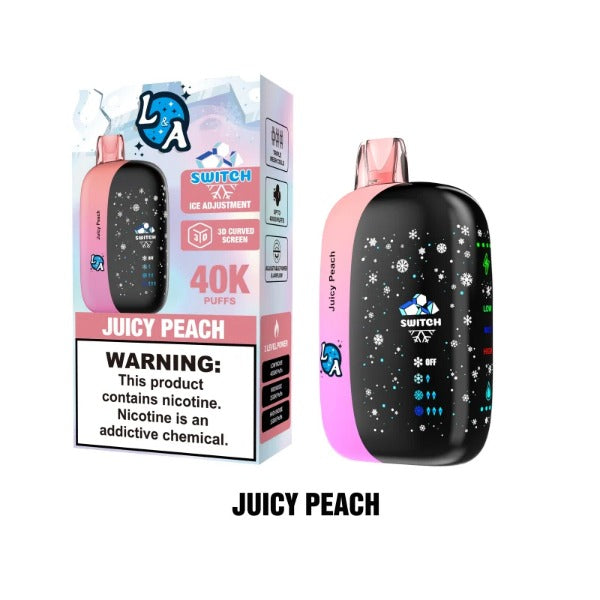 L&A Switch 40,000 Puffs Disposable Juicy Peach