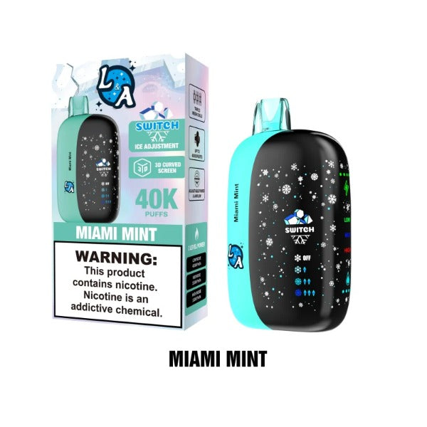 L&A Switch 40,000 Puffs Disposable Miami Mint