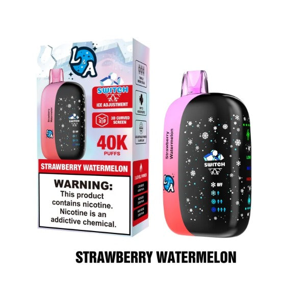 L&A Switch 40,000 Puffs Disposable Strawberry Watermelon