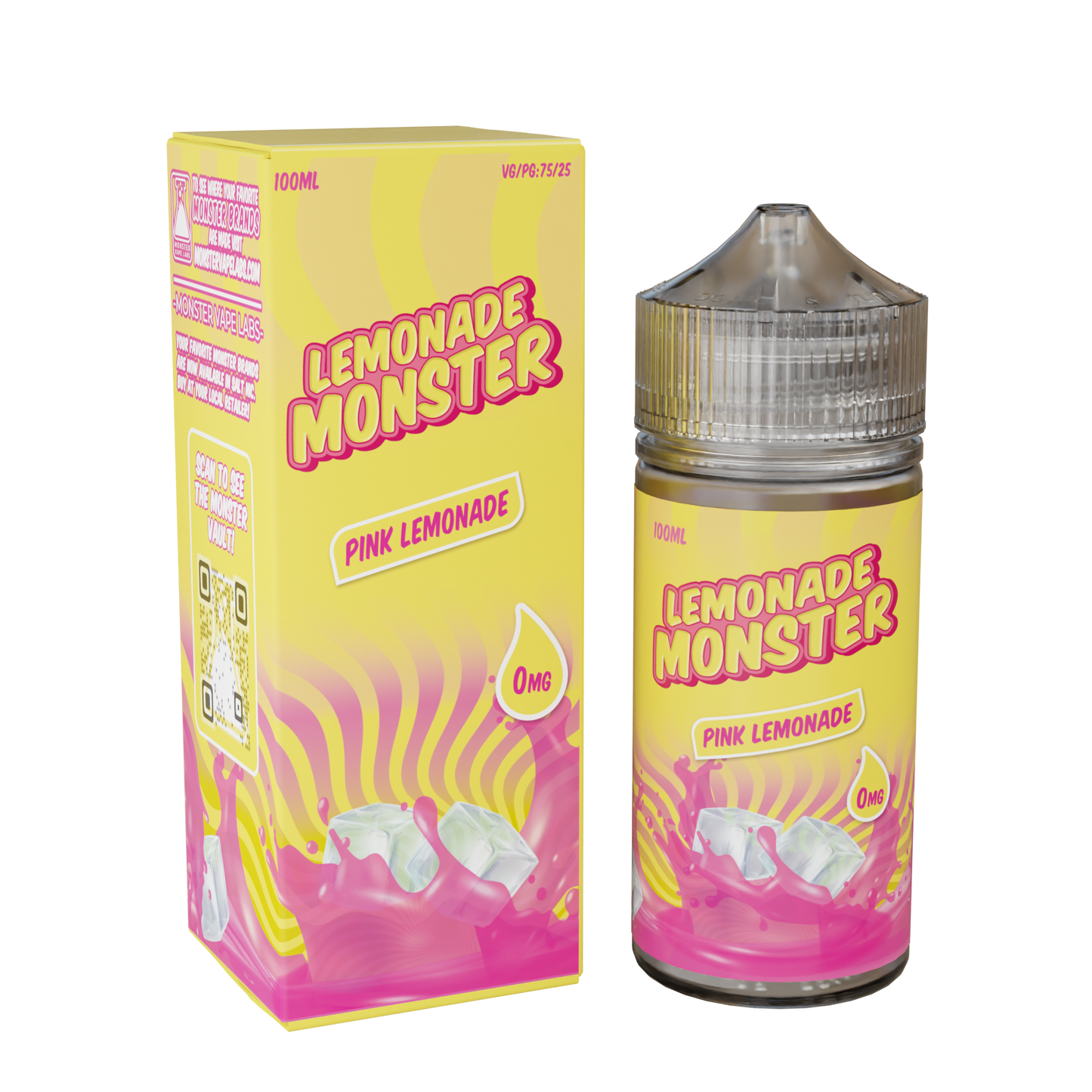 Best Deal Lemonade Monster 100mL Vape Juice - Pink Lemonade