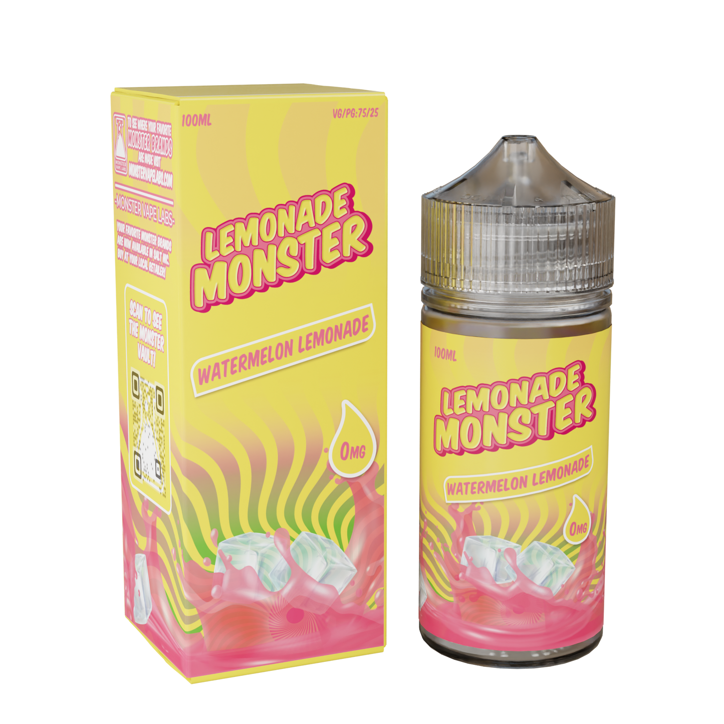 Best Deal Lemonade Monster 100mL Vape Juice - Watermelon Lemonade