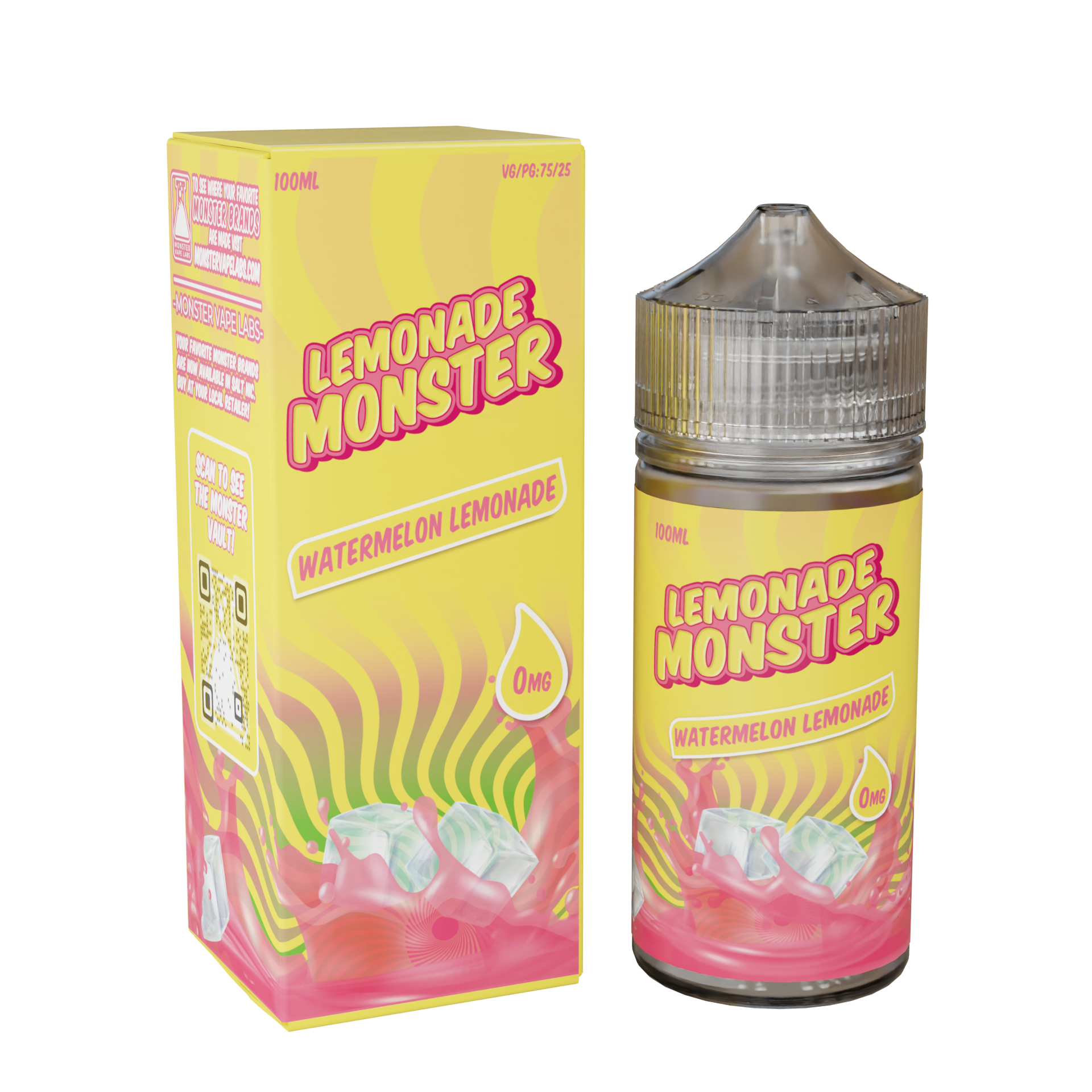 Best Deal Lemonade Monster 100mL Vape Juice - Watermelon Lemonade