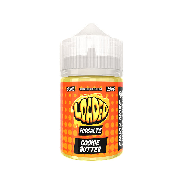 LOADED Nic Salts 60mL Vape Juice Cookie Butter