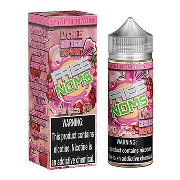 Freenoms TFN 120mL Vape Juice Best Flavor Lychee Cherry Blossom Raspberry