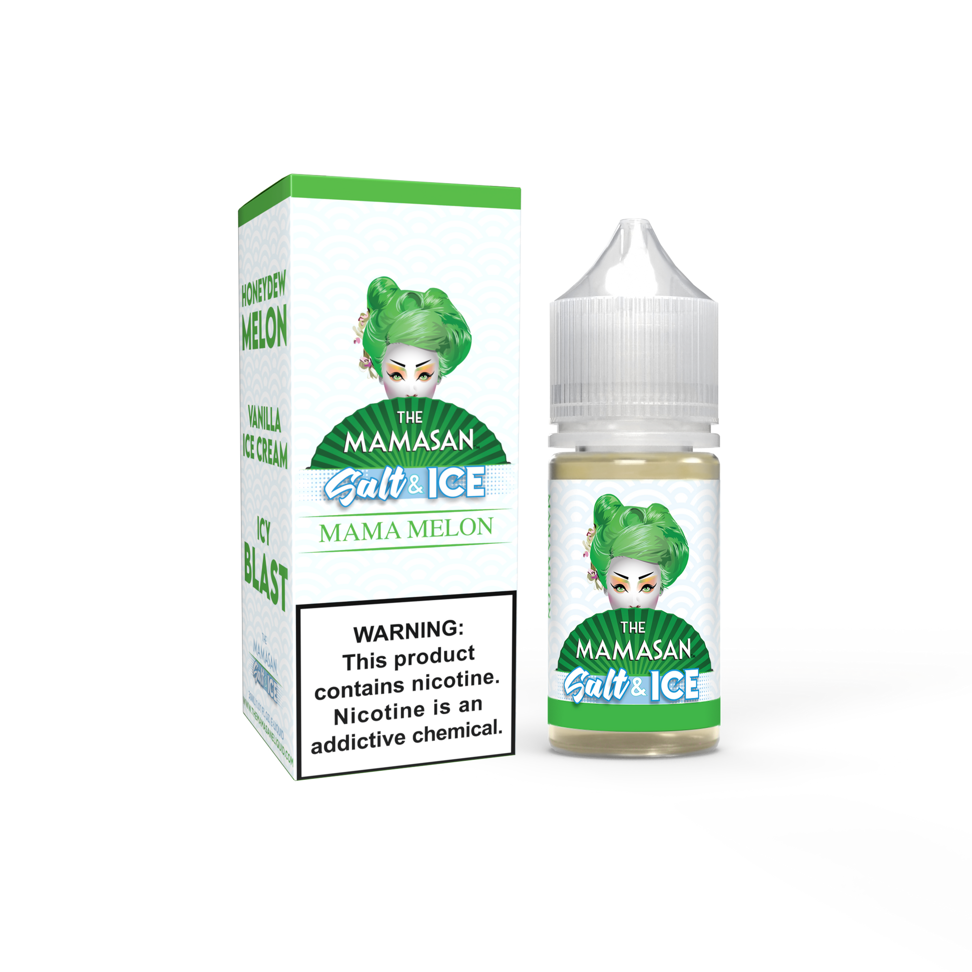 Mama melon 30ml Mamasan salts vape juice ice