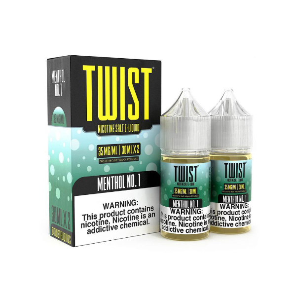 Lemon Twist 30mL x 2 Vape Juice Best Flavor Menthol No.1