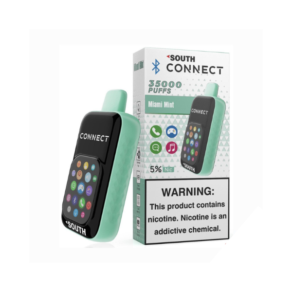 Best Deal South Connect By North 35K Puffs Phone Vape Disposable - Miami Mint