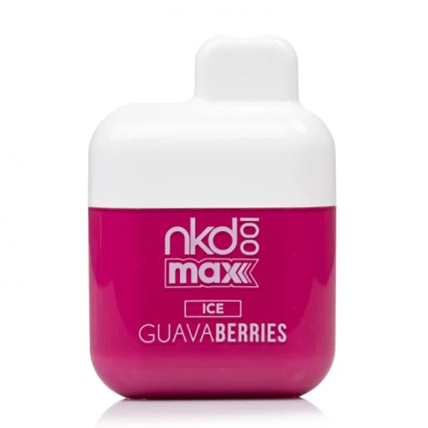 Best Deal Naked100 Max 4500 Puffs Single Disposable Vape 10mL Guava Berries