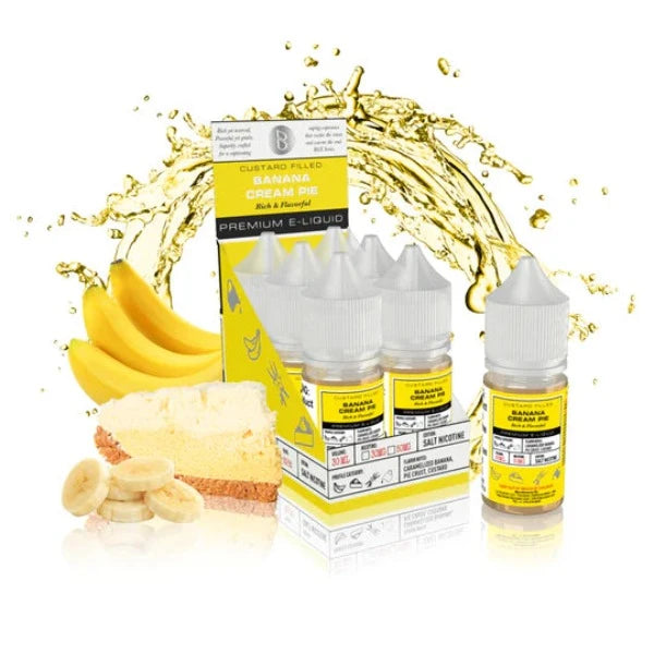 Best Deal Basix Salts TFN Vape Juice 30mL by Glas Banana Cream Pie