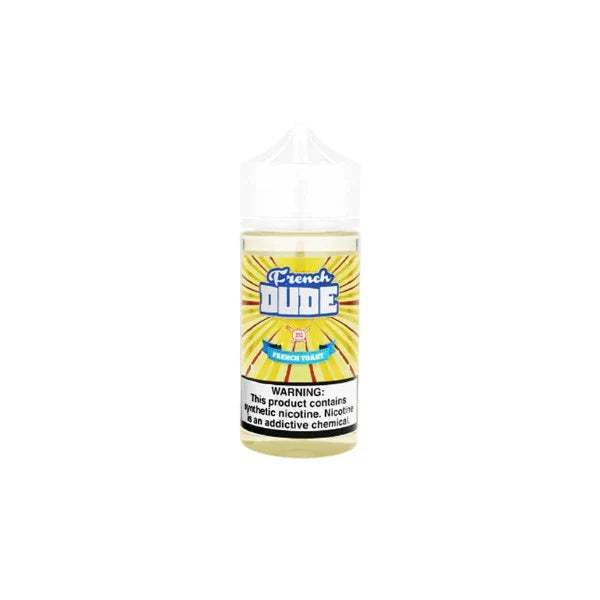 Best Deal French Dude (Freebase) E-Liquid Vape Juice 100mL - Apple Fritter