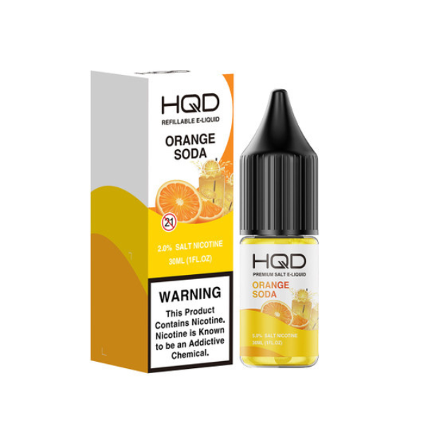 Best Deal HQD Premium Salt E-Liquid 30mL - Orange Soda