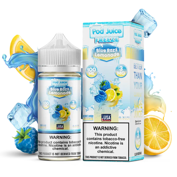 Best Deal Pod Juice Salt Series 30ML - Blue Razz Lemonade