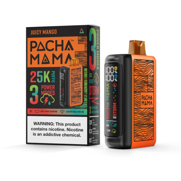 Best Deal Pachamama 25,000 Puff Disposable - Juicy Mango