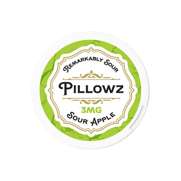 Best Deals Pillowz Nicotine Pouches 5-Pack Best Flavors - Sour Apple