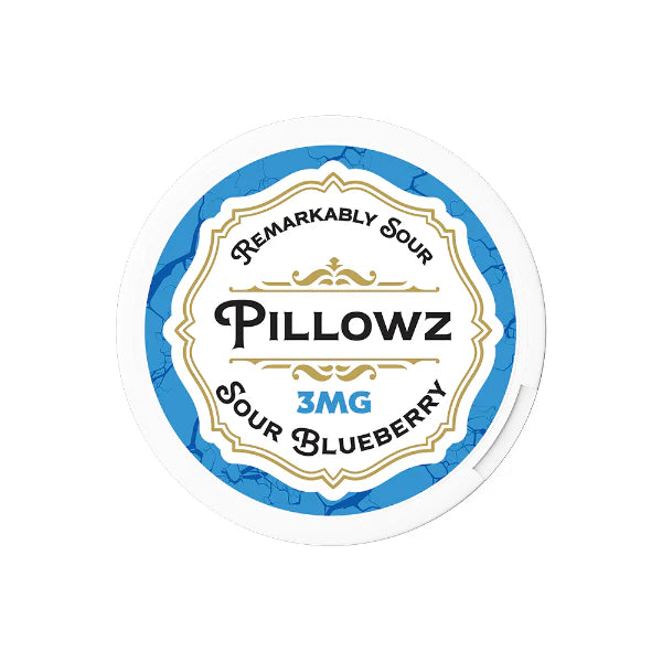 Best Deals Pillowz Nicotine Pouches 5-Pack Best Flavors - Sour Blueberry