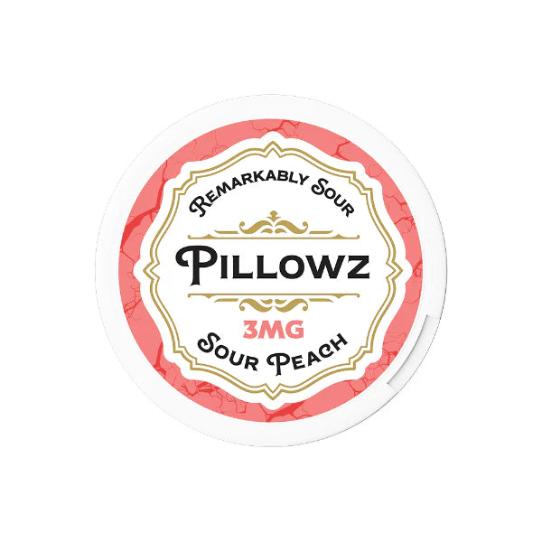 Best Deals Pillowz Nicotine Pouches 5-Pack Best Flavors - Sour Peach