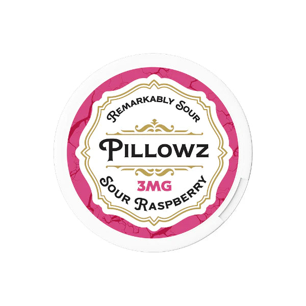 Best Deals Pillowz Nicotine Pouches 5-Pack Best Flavors - Sour Raspberry