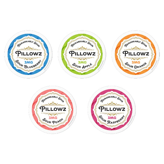 Best Deals Pillowz Nicotine Pouches 5-Pack