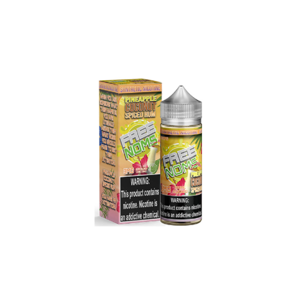 Freenoms TFN 120mL Vape Juice Best Flavor Pineapple Coconut Rum