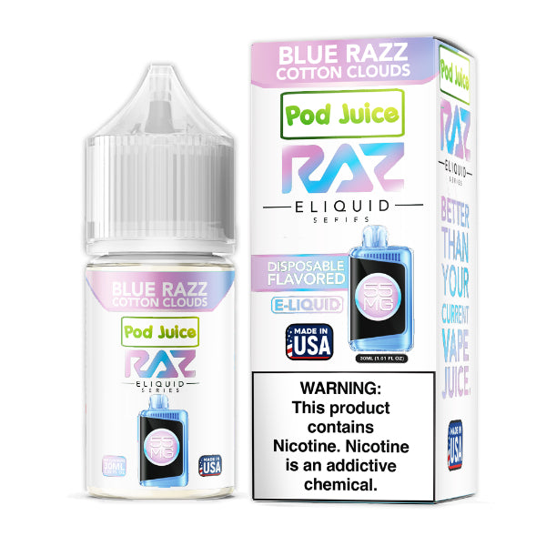 Pod Juice + RAZ Disposables Collab Salt E-Liquid 30mL