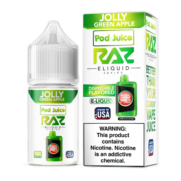 Pod Juice + RAZ Disposables Collab Salt E-Liquid 30mL