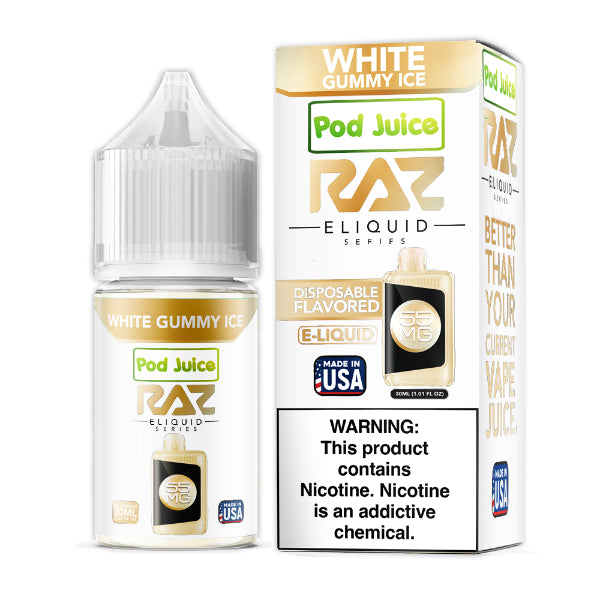 Pod Juice + RAZ Disposables Collab Salt E-Liquid 30mL