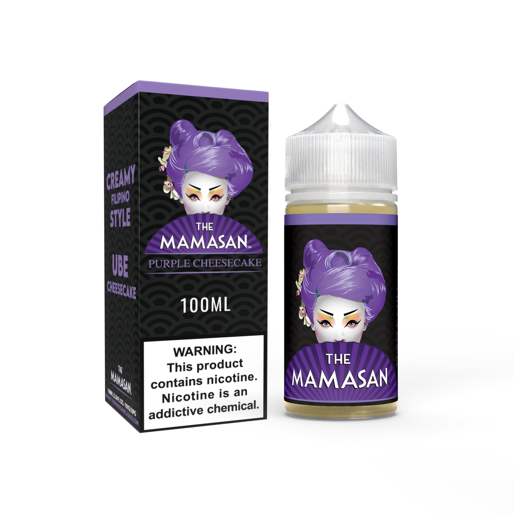 Purple cheesecake 100ml vape mamasan