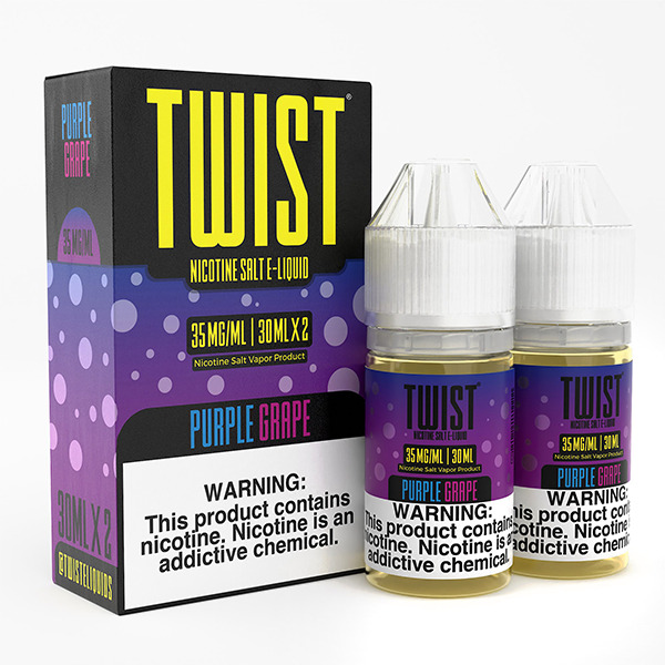 Lemon Twist 30mL x 2 Vape Juice Best Flavor Purple Grape