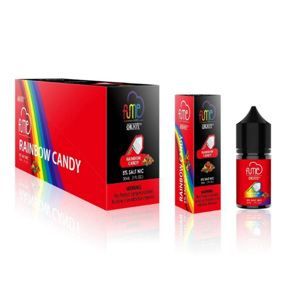 Best Deal Fume Salt E-liquid Vape Juice 30mL - Rainbow Candy